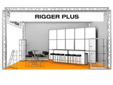 Messestand Rigger Plus